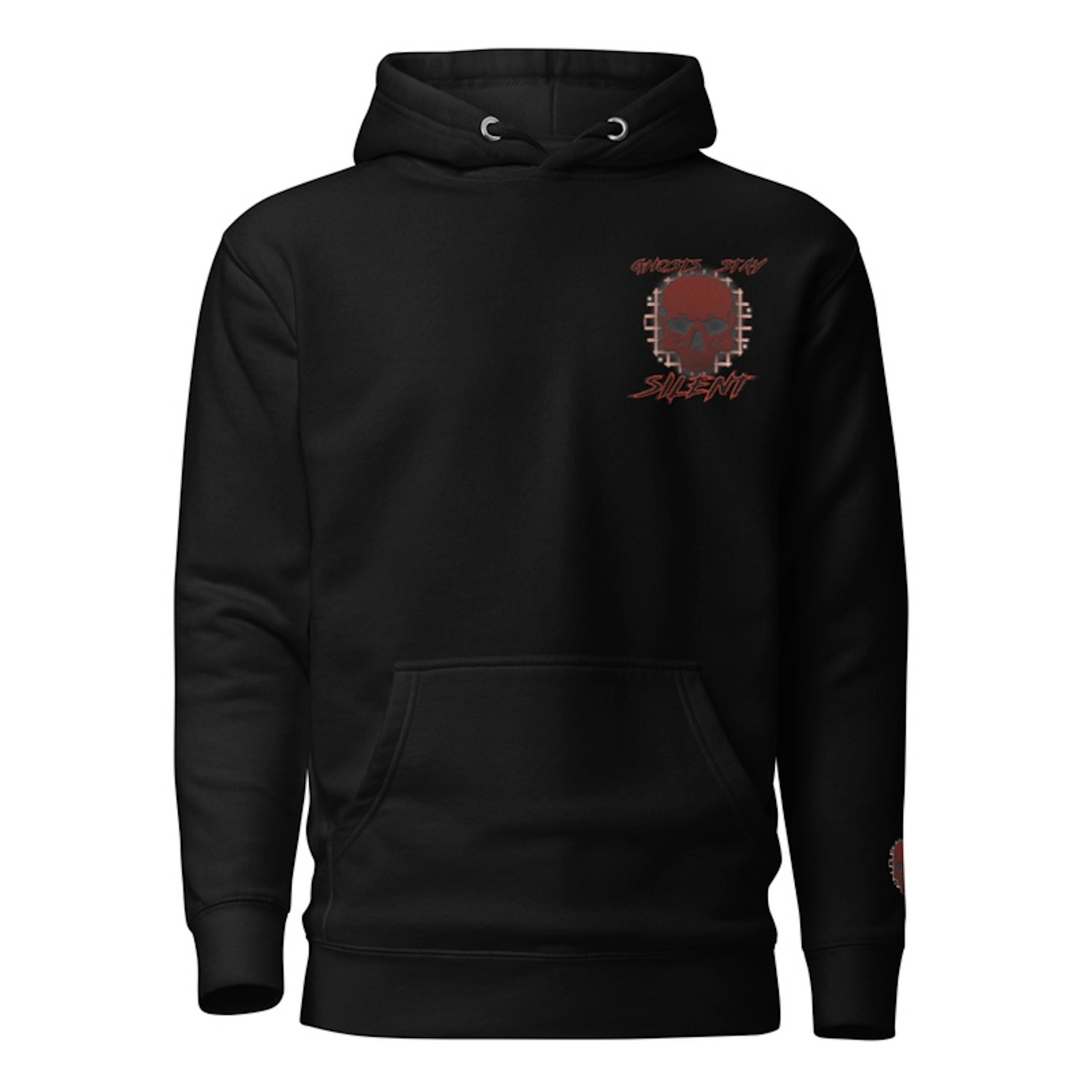 𝗚𝗛𝗢𝗦𝗧𝗦𝗤𝗨𝗔𝗗 Embroidery Hoodie